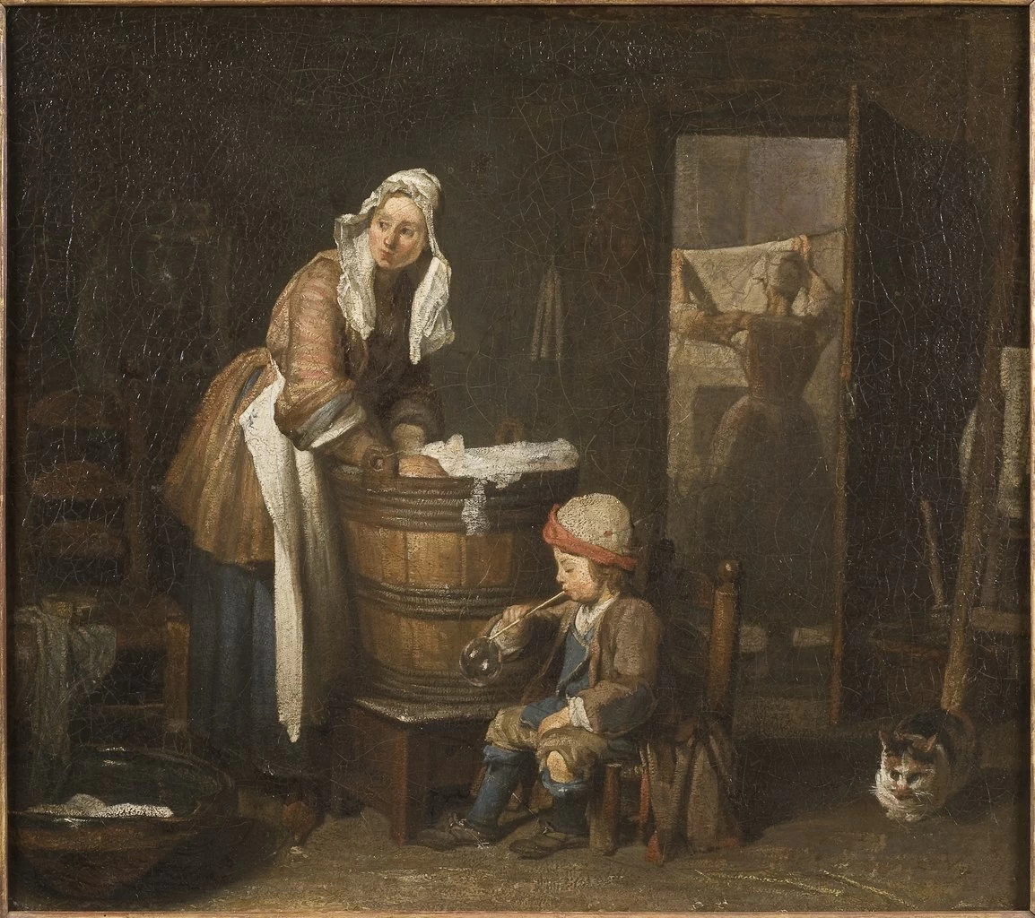 Jean Siméon Chardin - La lavandaia, Nationalmuseum Stockholm